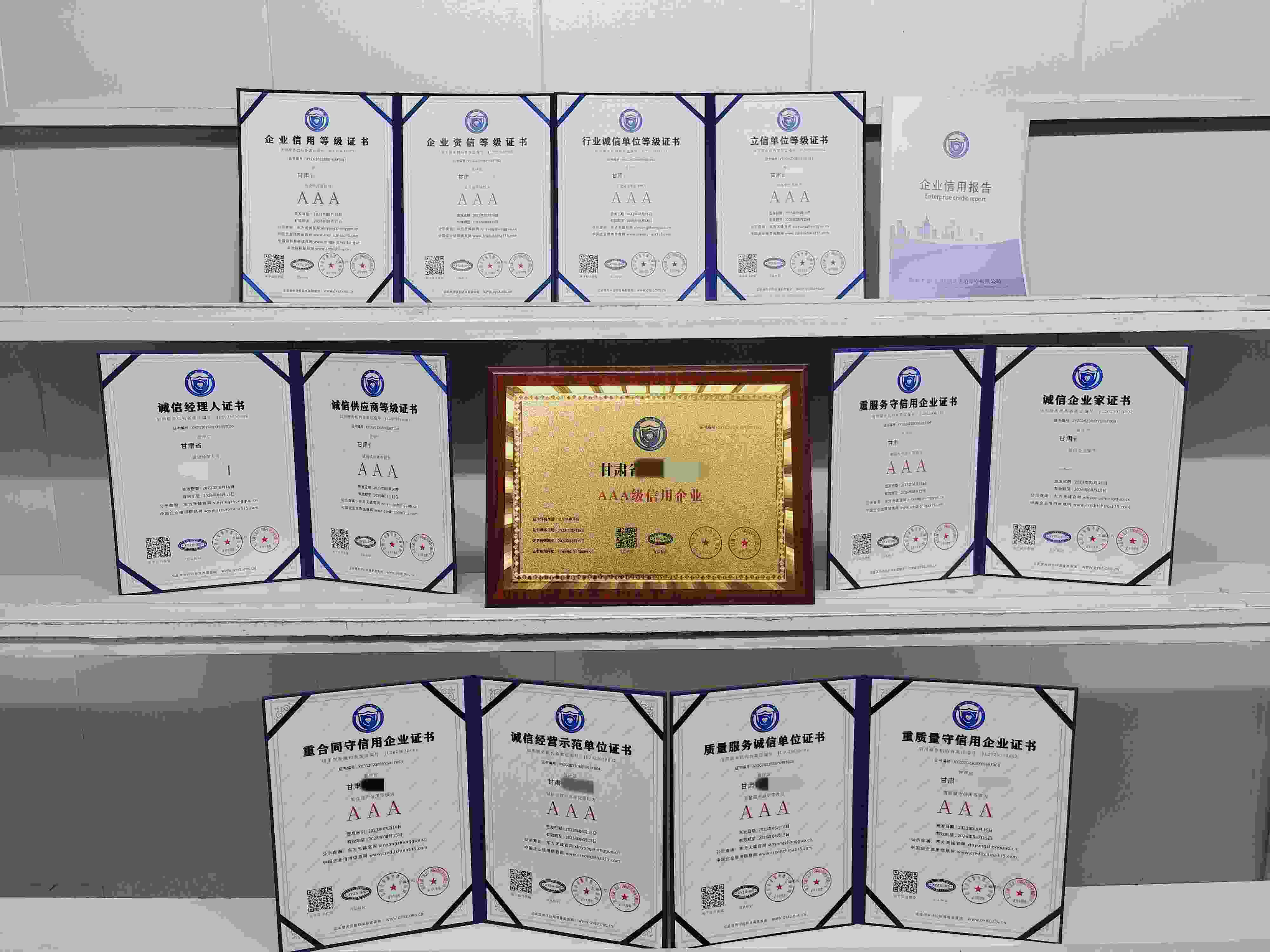 恭喜甘肃省广告协会顺利通过AAA信用认证,甘肃省广告协会办理AAA信用等级证书
