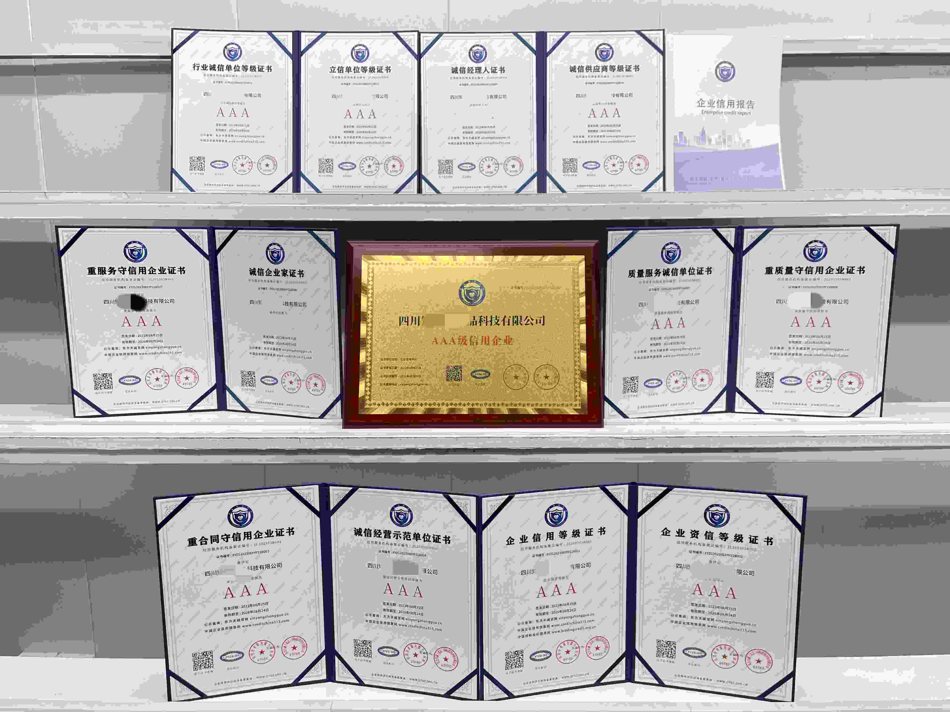 恭喜四川知善康食品科技有限公司顺利通过AAA信用认证,四川知善康食品科技有限公司办理AAA信用等级证书