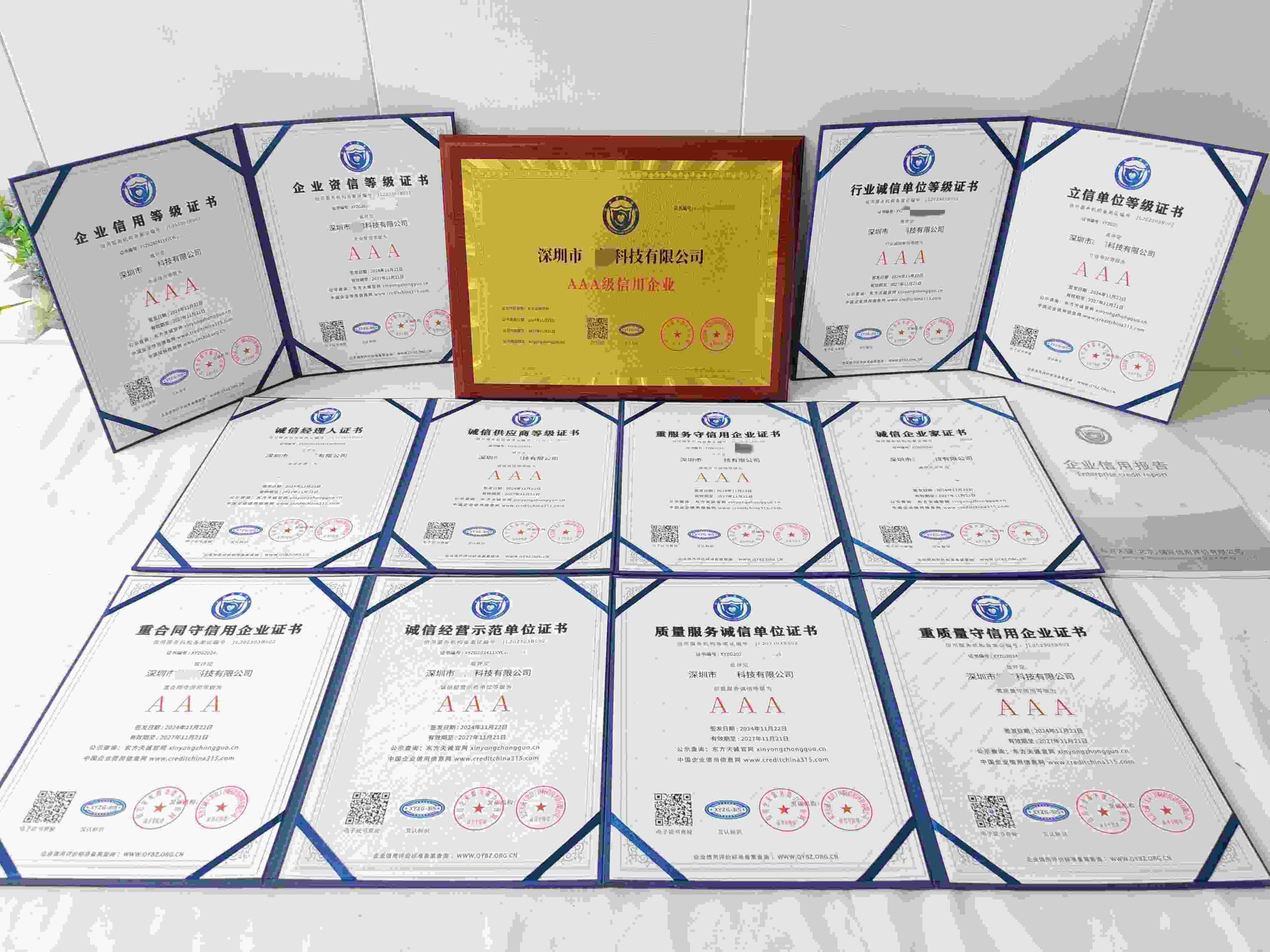 恭喜深圳市格旭科技有限公司顺利通过AAA信用认证,深圳市格旭科技有限公司办理AAA信用等级证书