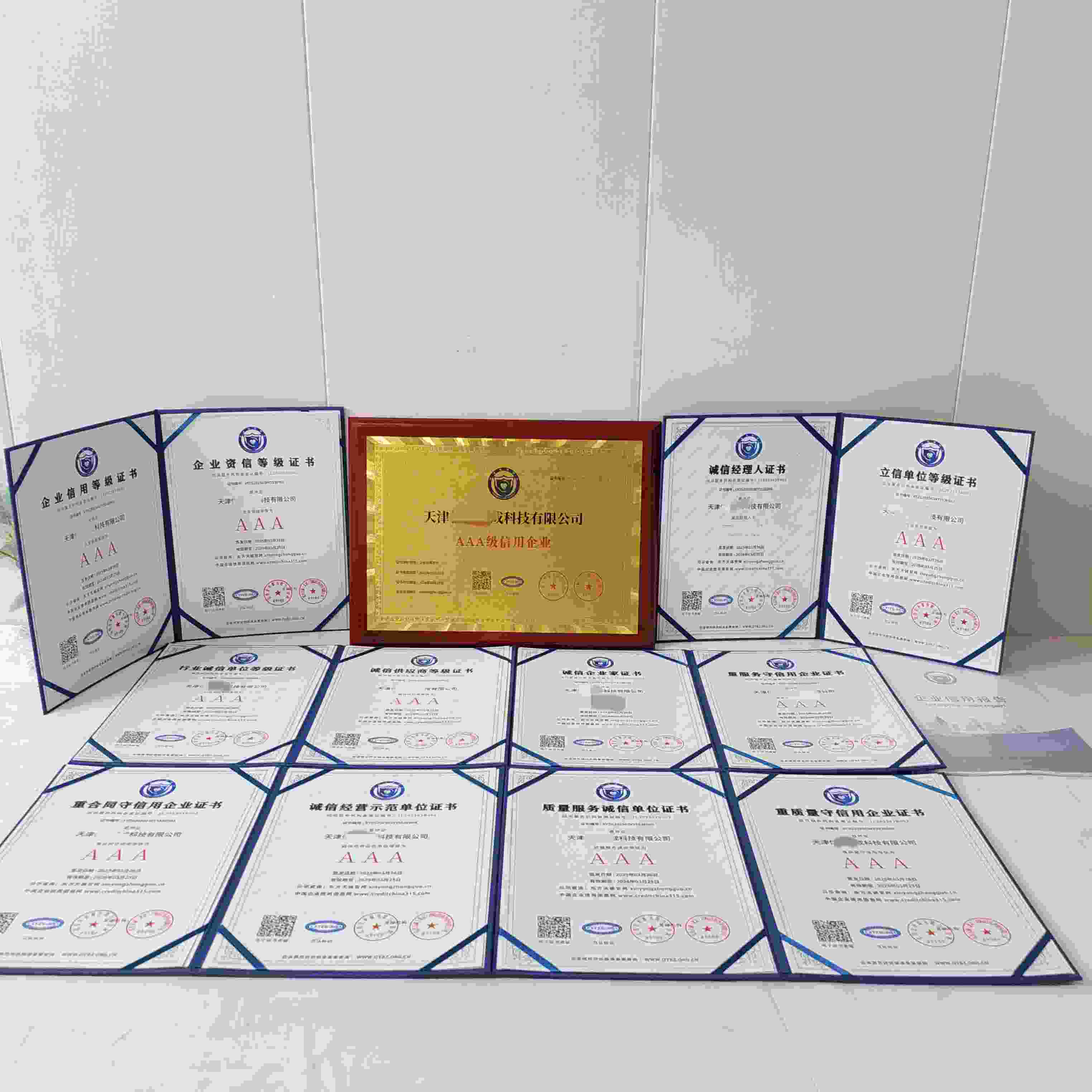 恭喜天津信发天成科技有限公司顺利通过AAA信用认证, 天津信发天成科技有限公司办理AAA信用等级证书