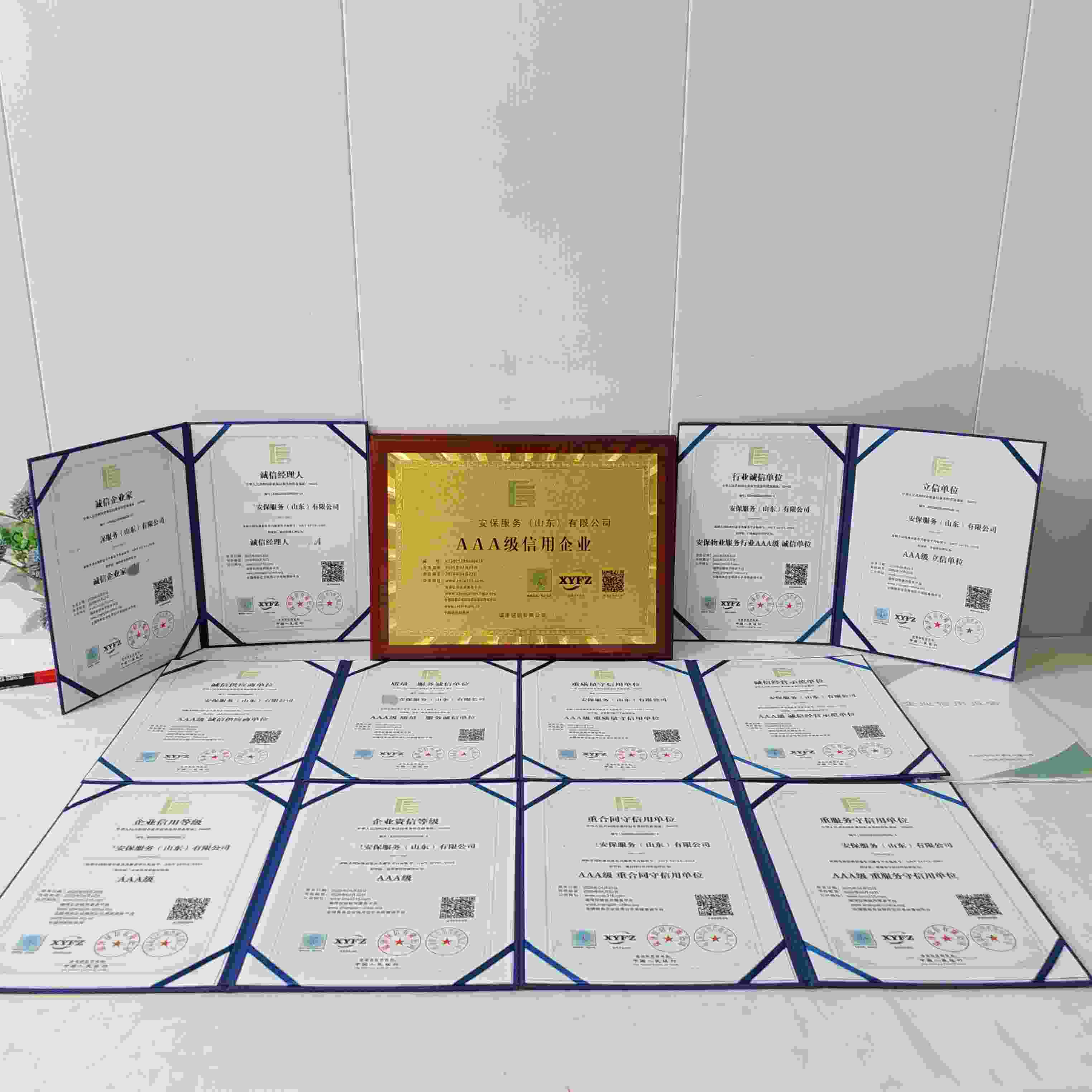 恭喜铭盾特卫安保服务(山东)有限公司顺利通过AAA信用认证, 铭盾特卫安保服务(山东)有限公司办理AAA信用等级证书