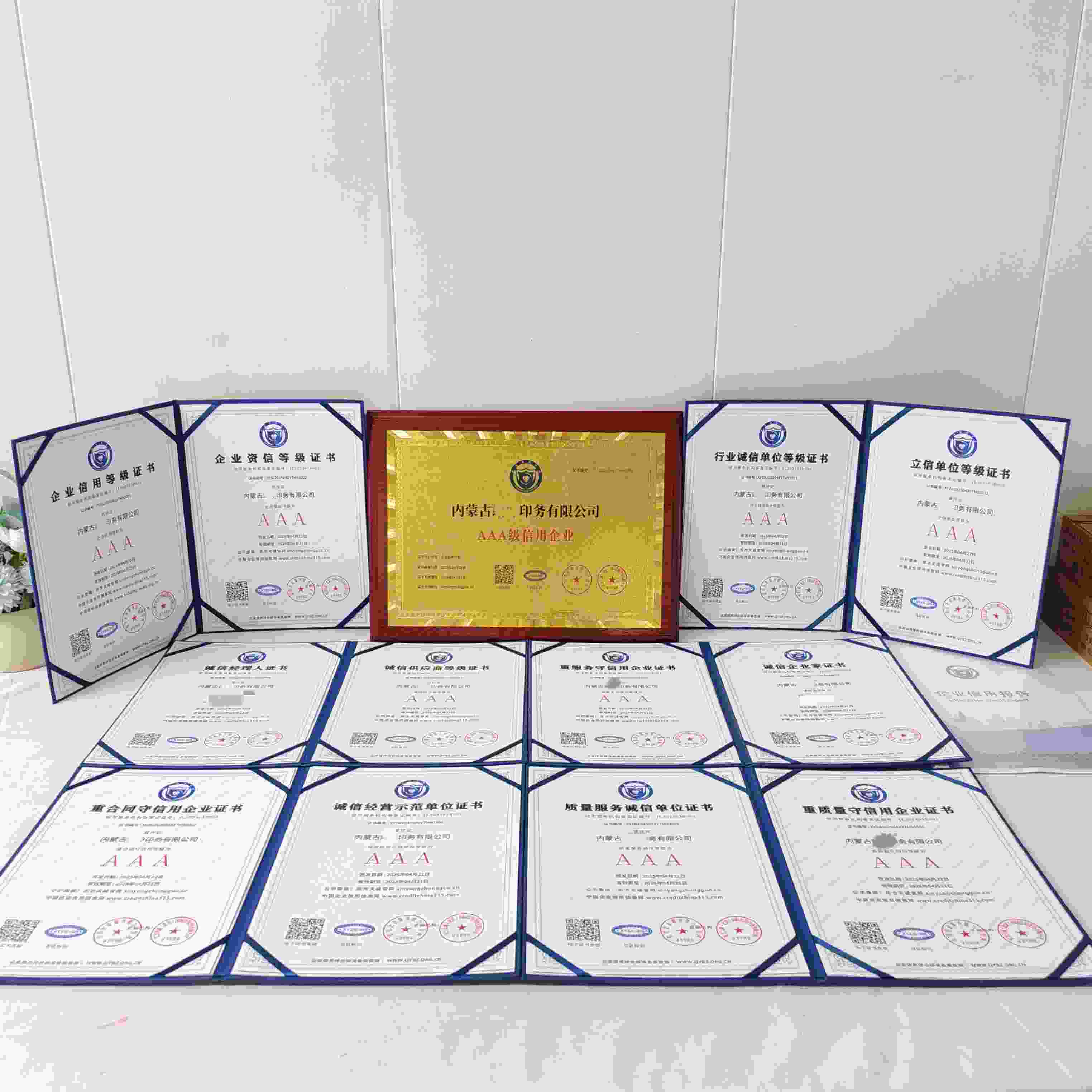 恭喜内蒙古靖坤印务有限公司顺利通过AAA信用认证, 内蒙古靖坤印务有限公司办理AAA信用等级证书