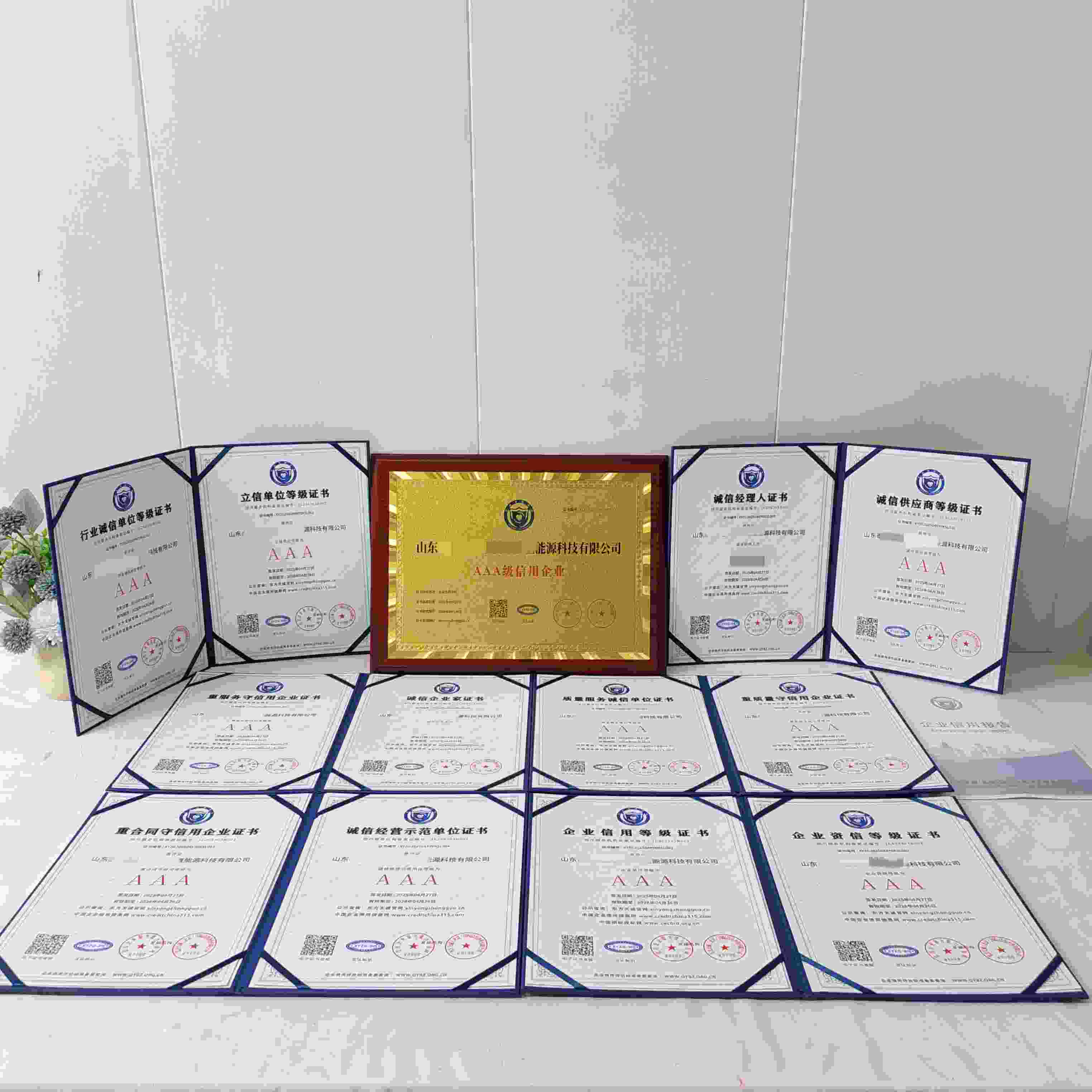 恭喜山东泰锅集团泰安市亿疆能源科技有限公司顺利通过AAA信用认证, 山东泰锅集团泰安市亿疆能源科技有限公司办理AAA信用等级证书