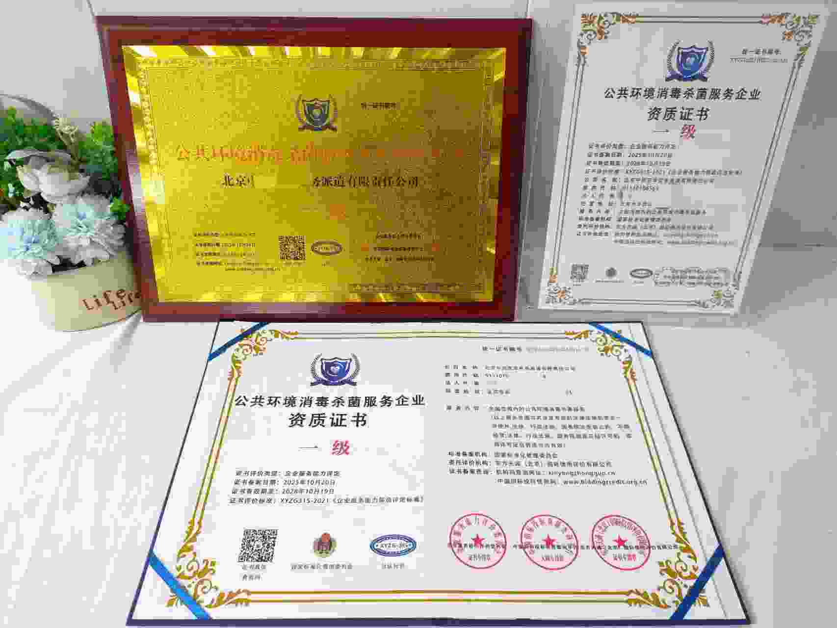 恭喜北京中润京华劳务派遣有限责任公司顺利通过公共环境消毒杀菌服务企业资质认证,北京中润京华劳务派遣有限责任公司办理公共环境消毒杀菌服务企业资质证书