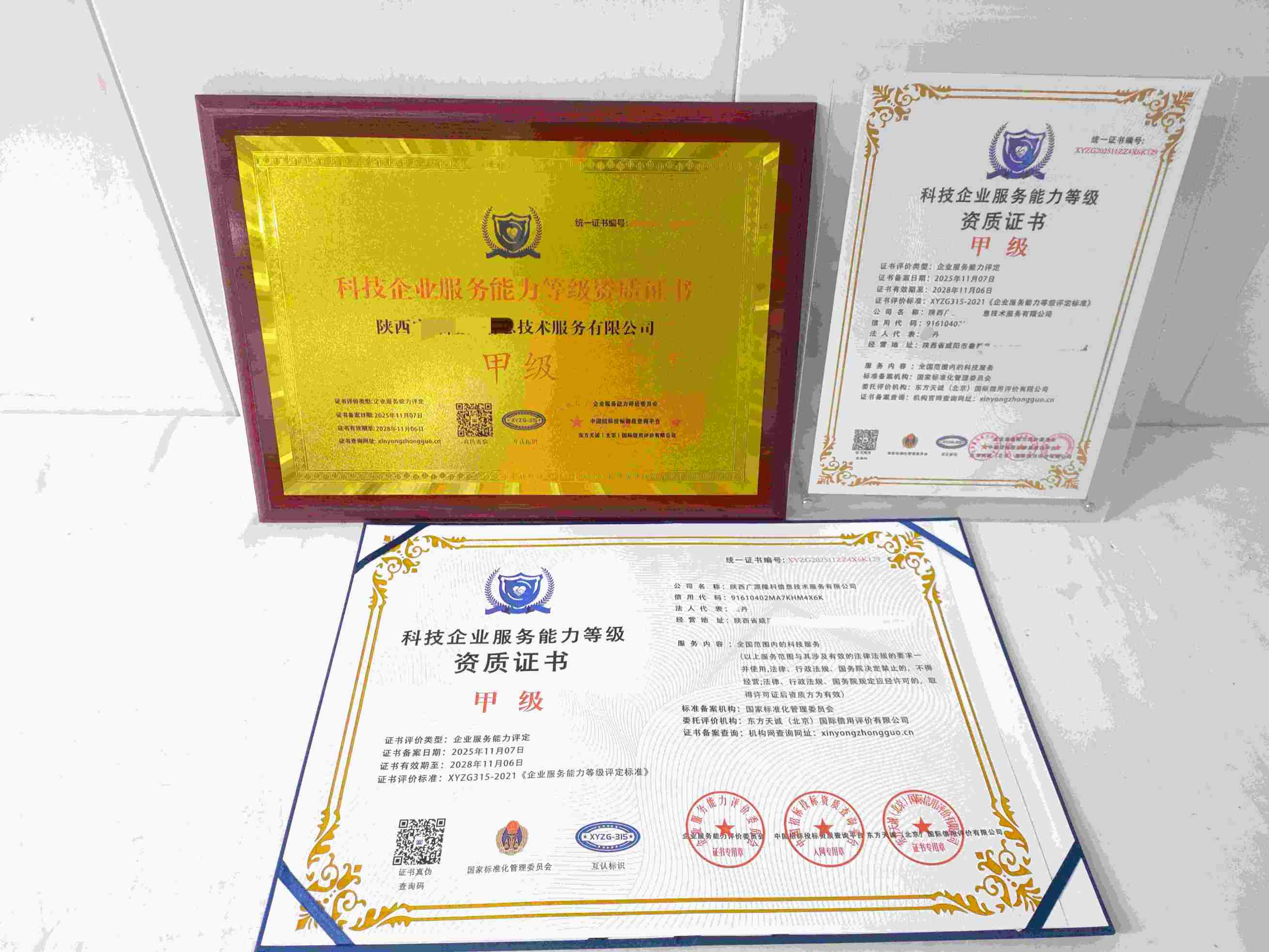 恭喜陕西广源隆科信息技术服务有限公司顺利通过科技服务企业资质认证,陕西广源隆科信息技术服务有限公司办理科技服务企业资质证书