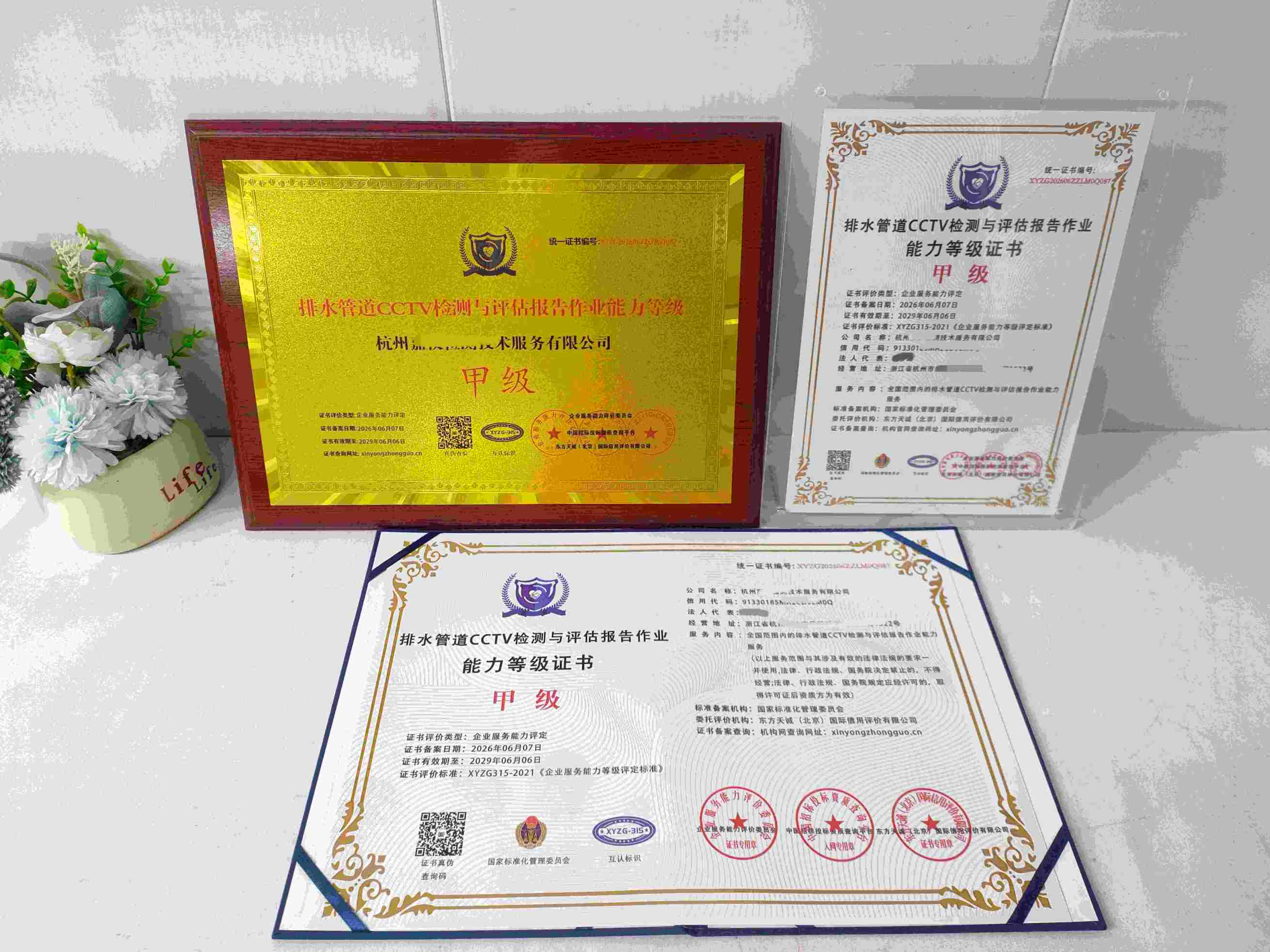 杭州嘉仪检测技术服务有限公司-排水管道CCTV检测与评估报告作业.jpg