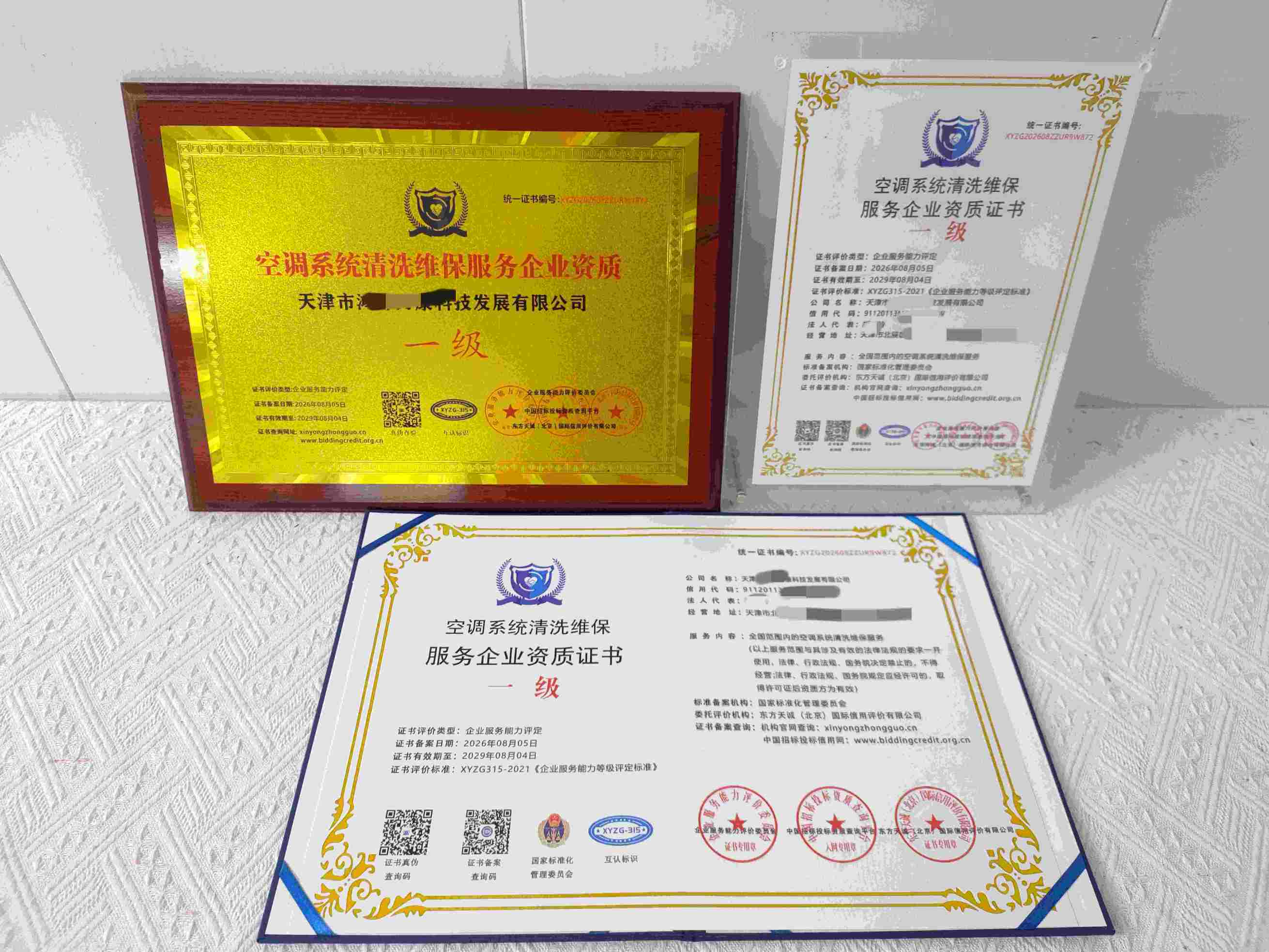 天津市鸿玮万康科技发展有限公司-空调系统清洗维保服务企业资质.jpg
